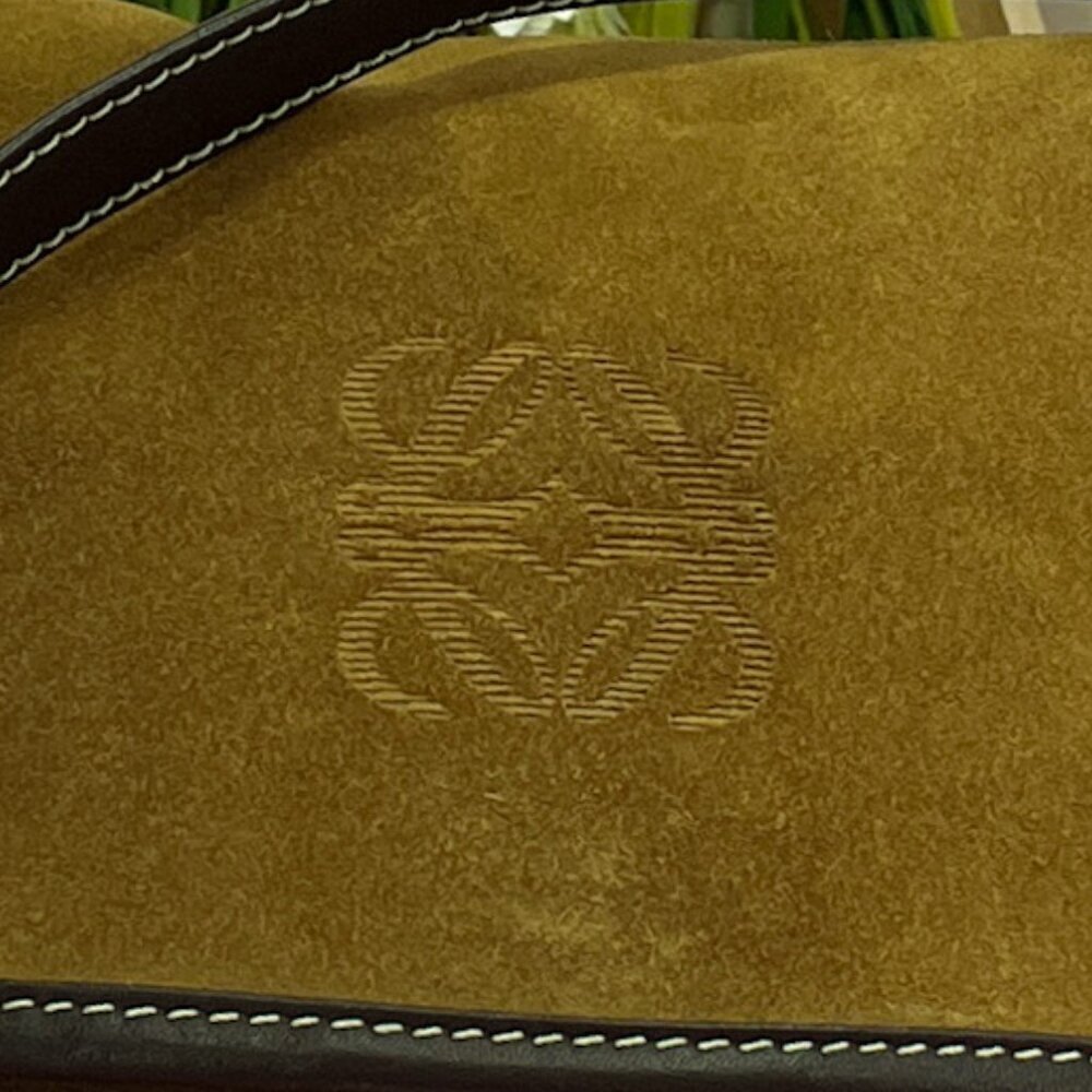 Loewe Olive and Black Crossbody Bag - Picture 2 of 15